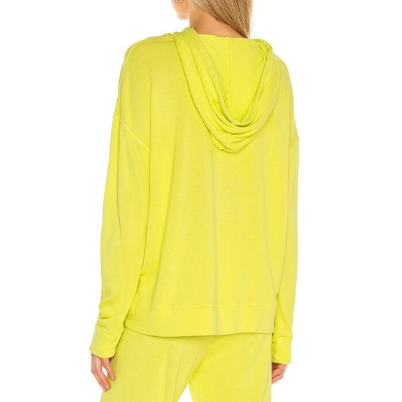 Sundry Basic Hoodie Pullover Tie Dye Drawstrings Long Sleeves Lemonade M NWT - Picture 8 of 14